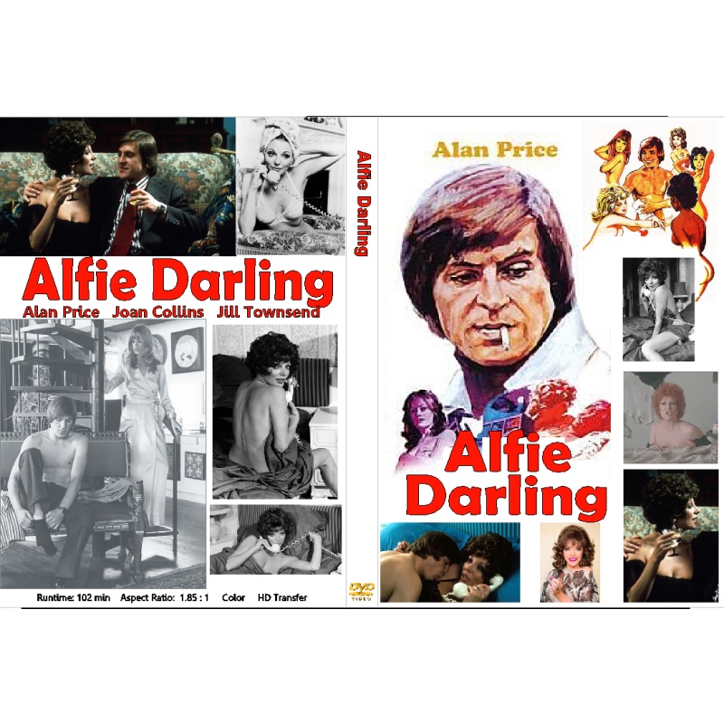 ALFIE DARLING (1975) DVD Joan Collins