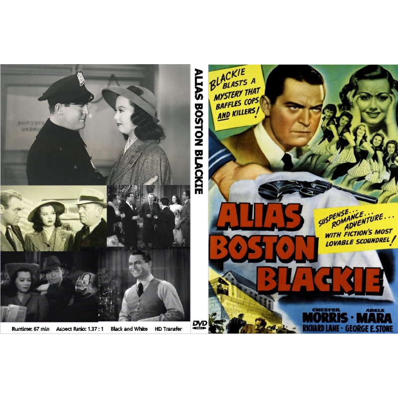 ALIAS BOSTON BLACKIE (1942) DVD Chester Morris