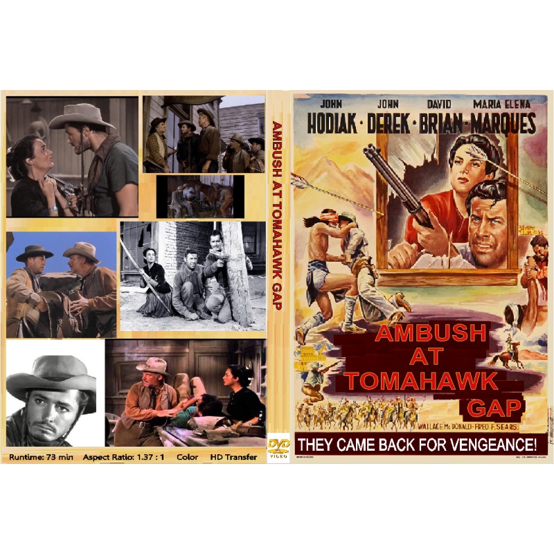 AMBUSH AT TOMAHAWK GAP (1953) John Derek