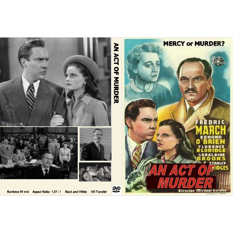 AN ACT OF MURDER (1948) DVD Edmond O'Brien