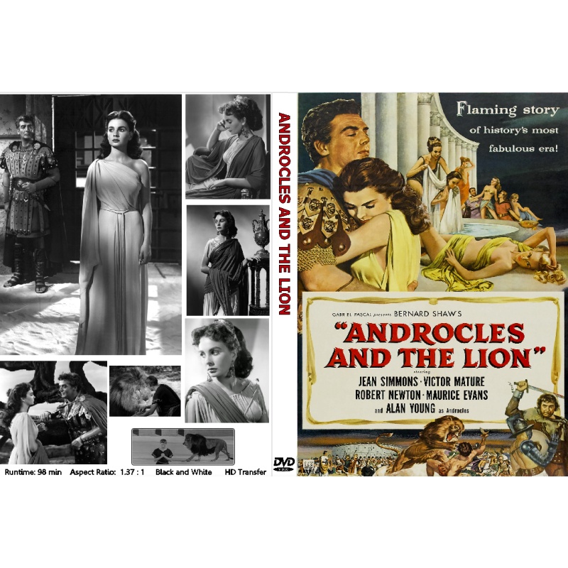 ANDROCLES AND THE LION DVD