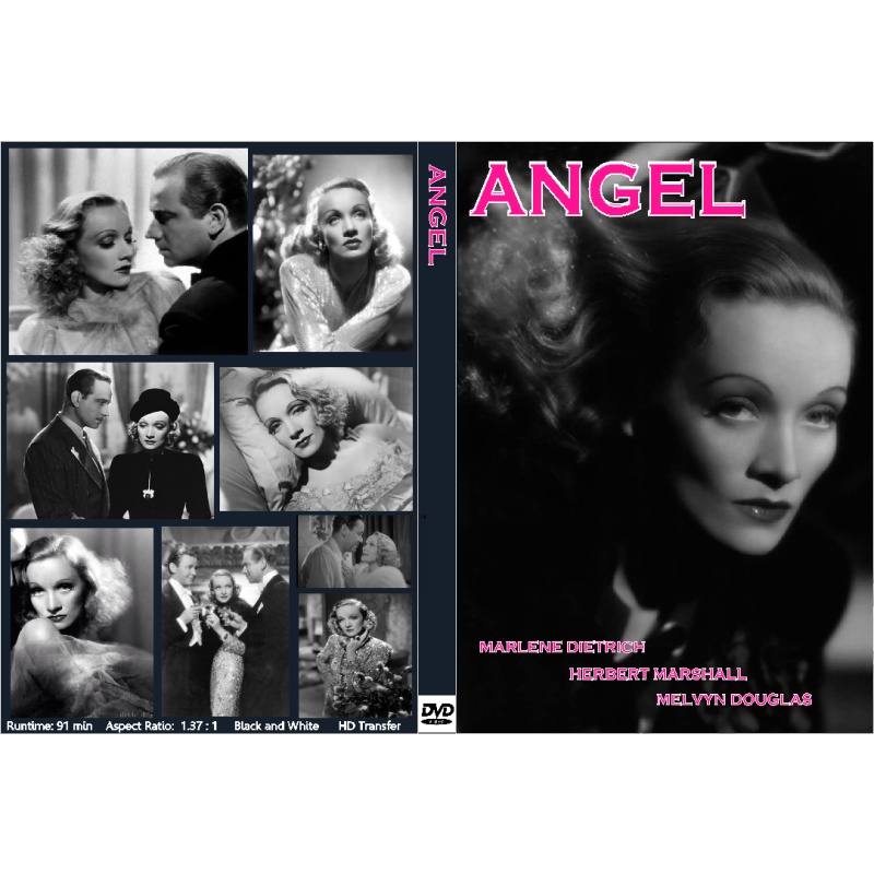 ANGEL (1937) DVD Marlene Dietrich, Herbert Marshall