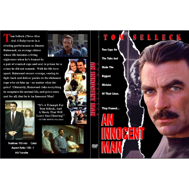 AN INNOCENT MAN (1989) DVD Tom Selleck