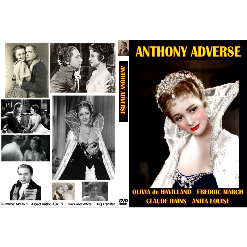 ANTHONY ADVERSE (1936) Fredric March Olivia De Havilland