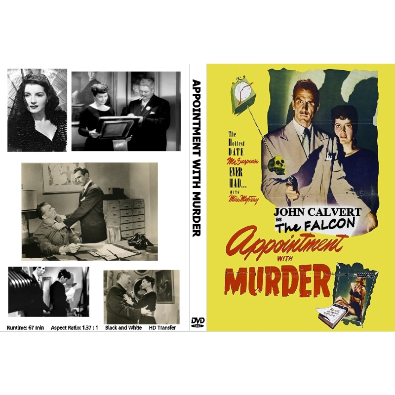 APPOINTMENT WITH MURDER (1948) DVD John Calvert as THE FALCON