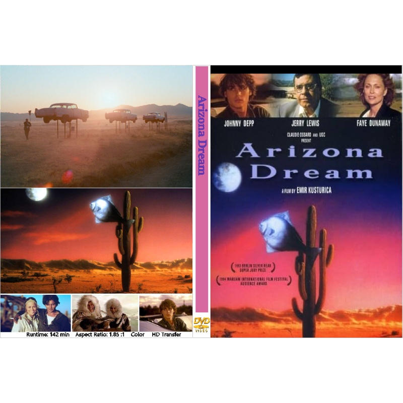 ARIZONA DREAM (1993) DVD Johnny Depp Jerry Lewis Faye Dunaway