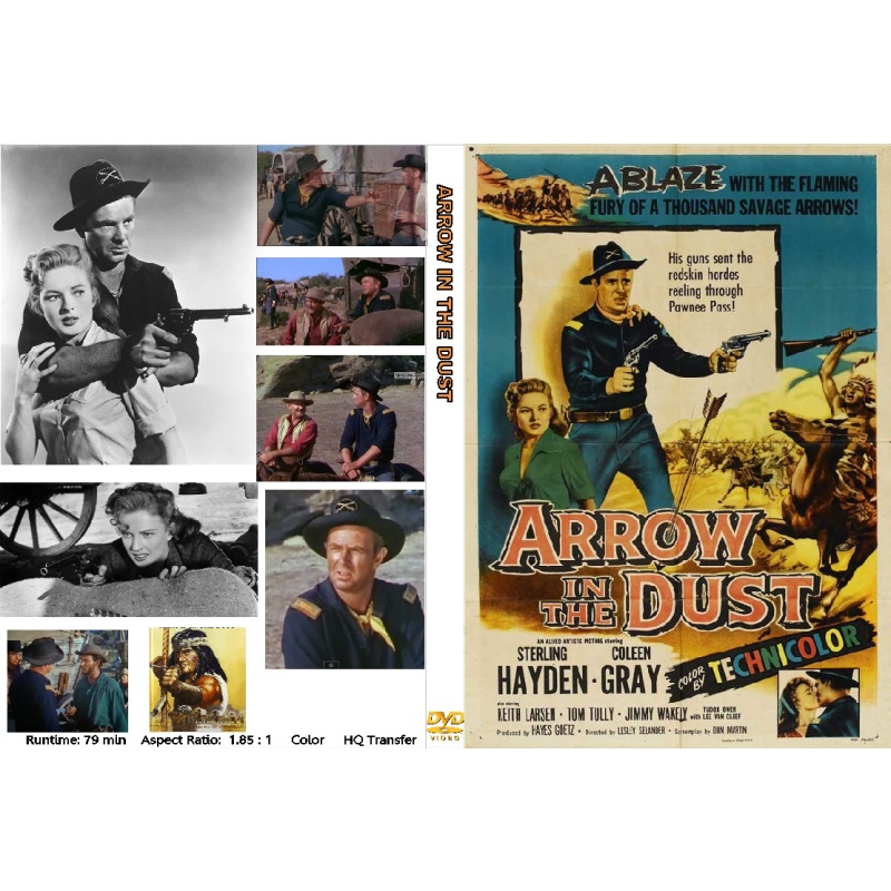 ARROW IN THE DUST (1954) DVD