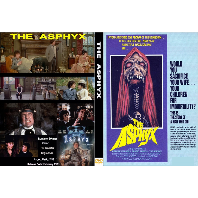 THE ASPHYX (1972) aka THE HORROR OF DEATH aka SPIRIT OF THE DEAD