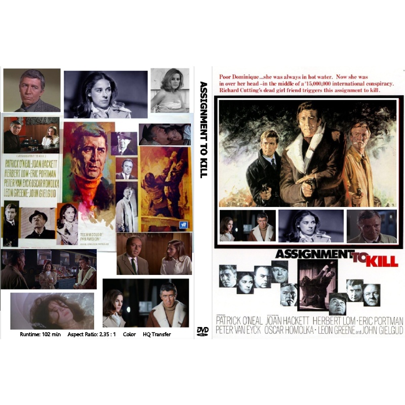 ASSIGMENT TO KILL (1968) DVD