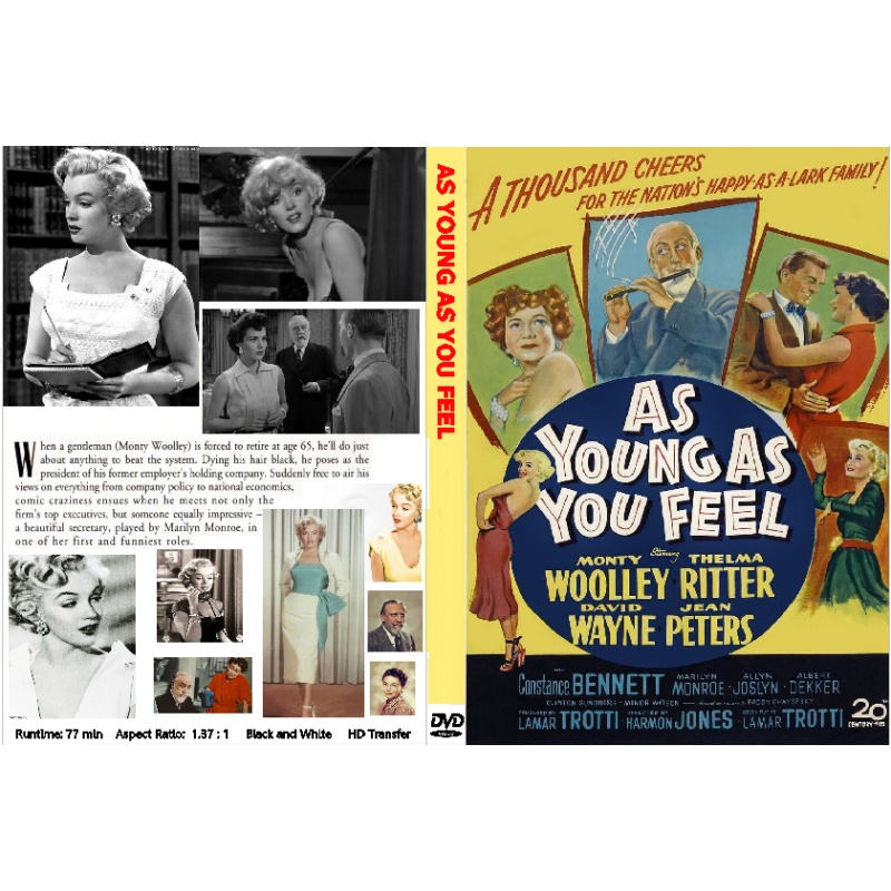 AS YOUNG AS YOU FEEL (1951) DVD