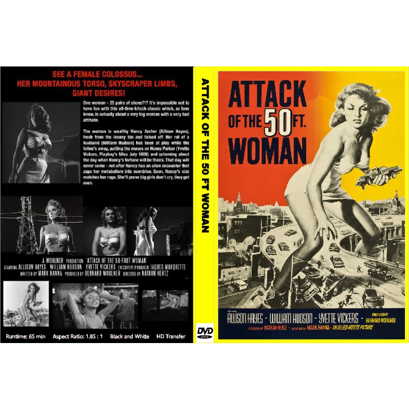 ATTACK OF THE 50 FT WOMAN (1958) DVD