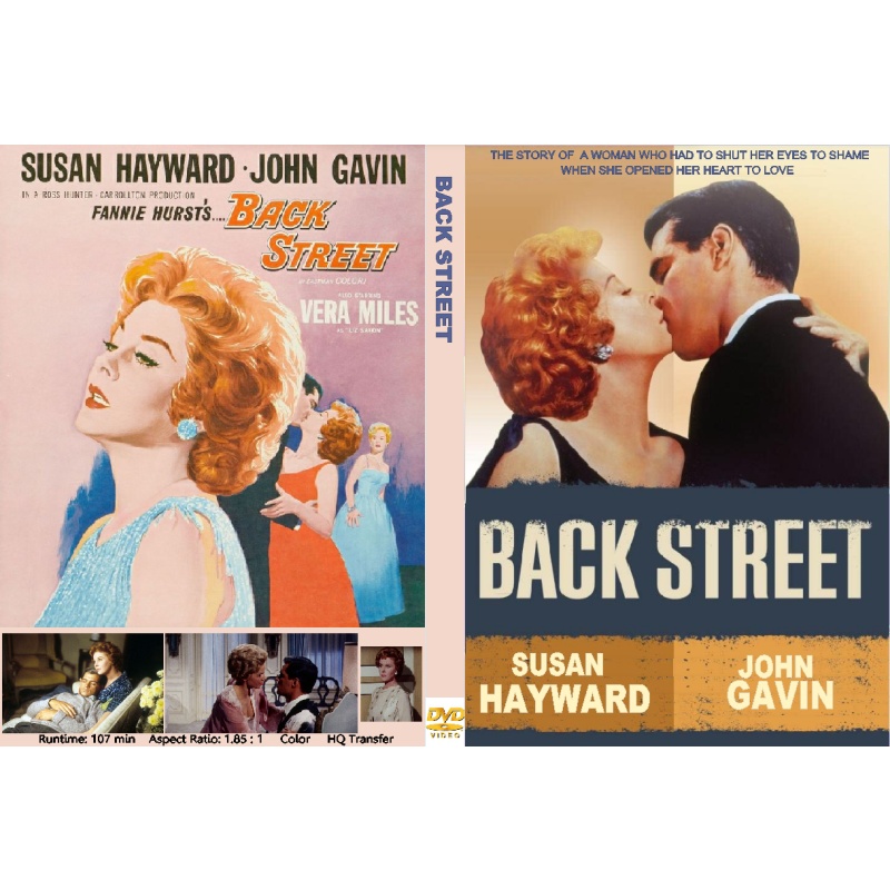 BACK STREET (1961) DVD Susan Hayward