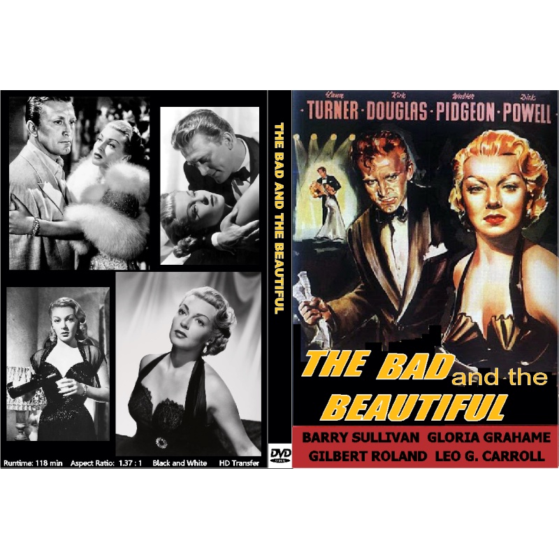 THE BAD AND THE BEAUTIFUL (1952) Kirk Douglas Lana Turner