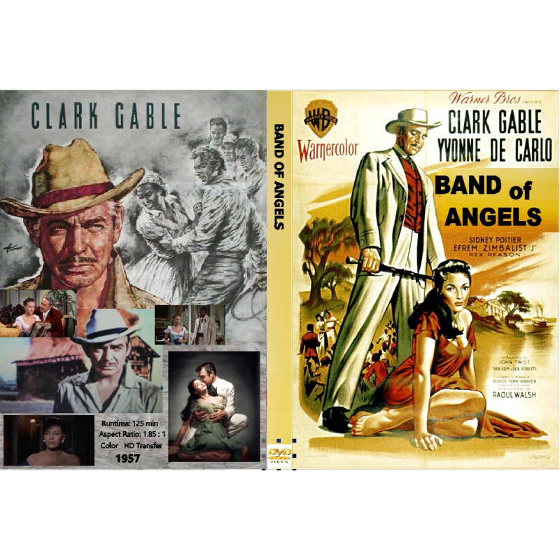 BAND OF ANGELS (1957) Clark Gable Yvonne De Carlo