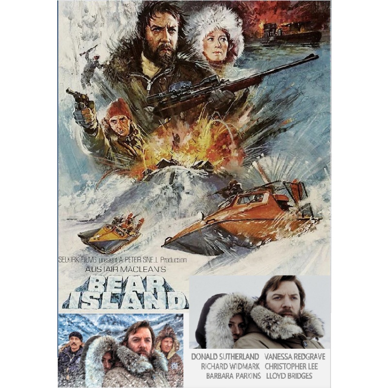 BEAR ISLAND (1979) Donald Sutherland Vanessa Redgrave