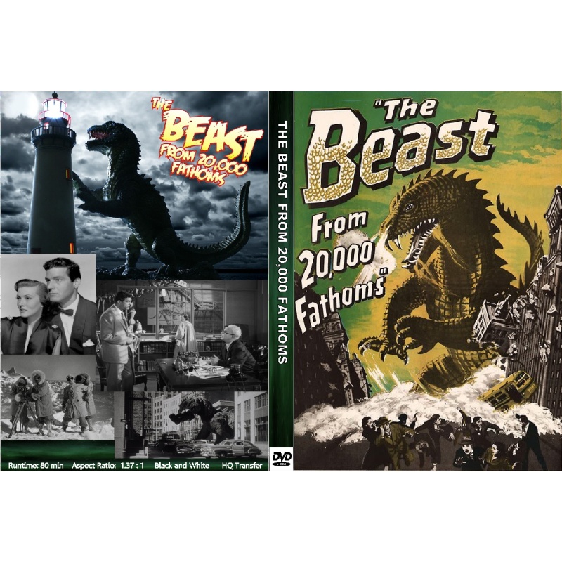 THE BEAST FROM A THOUSAND FATHOMS (1953) DVD Lee Van Cleef