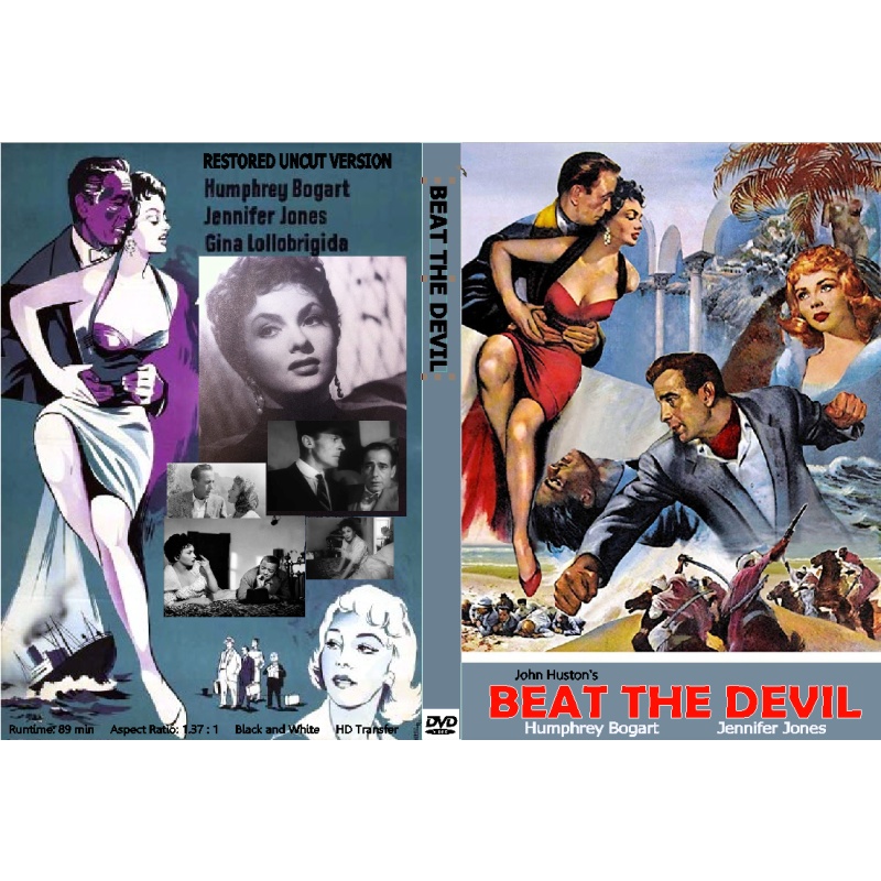 BEAT THE DEVIL (1953) DVD Humphrey Bogart