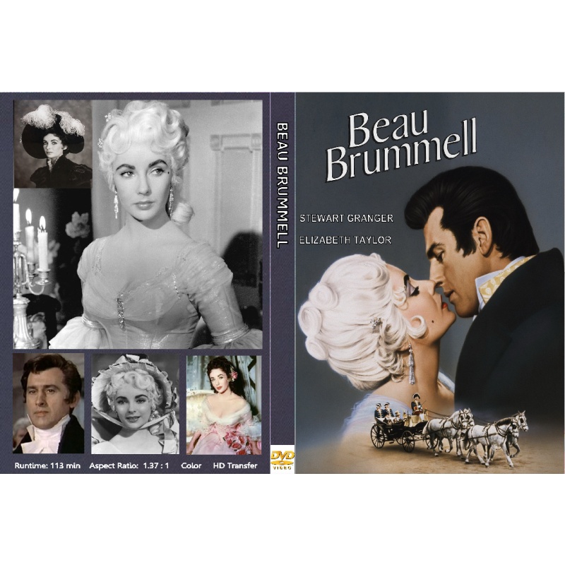 BEAU BRUMMELL (1954) DVD Elizabeth Taylor, Stewart Granger