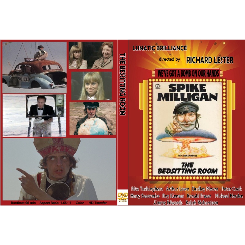 THE BED SITTING ROOM (1969) DVD Spike Milligan, Dudley Moore, Peter Cook