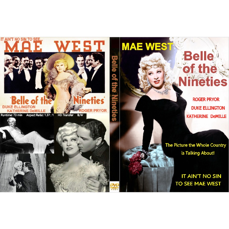 BELLE OF THE NINETIES (1934) DVD Mae West