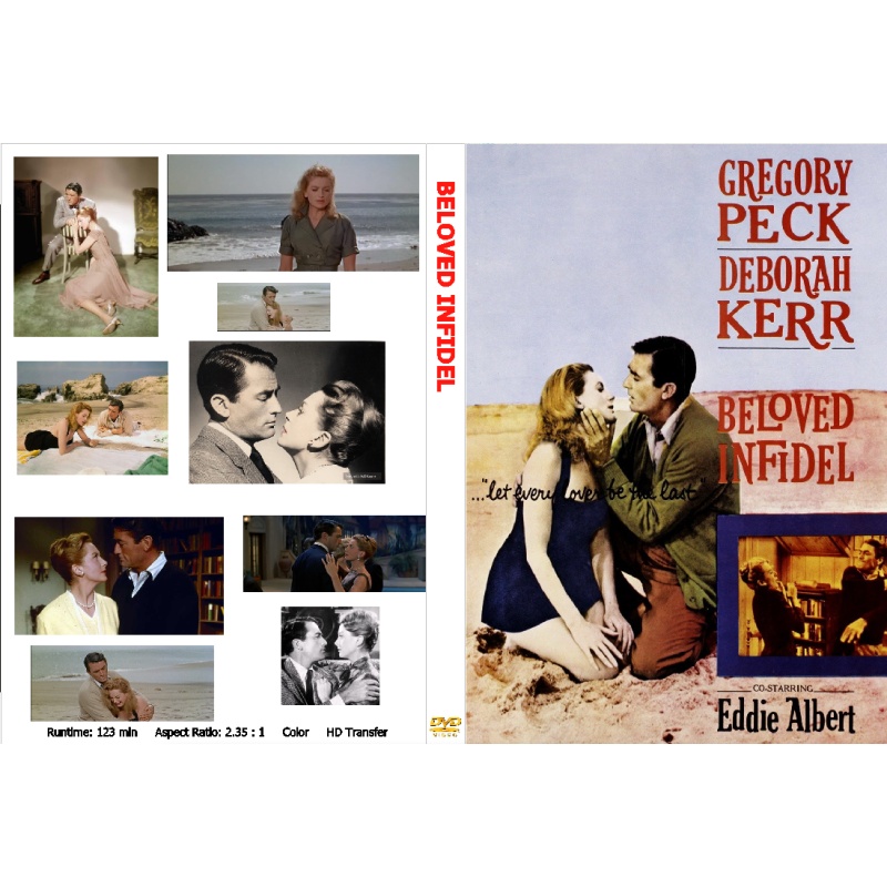 BELOVED INFIDEL (1959) DVD Gregory Peck, Deborah Kerr