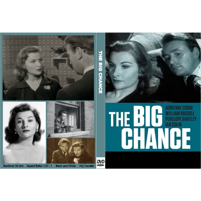 THE BIG CHANCE (1957) DVD Adrienne Corri William Russell