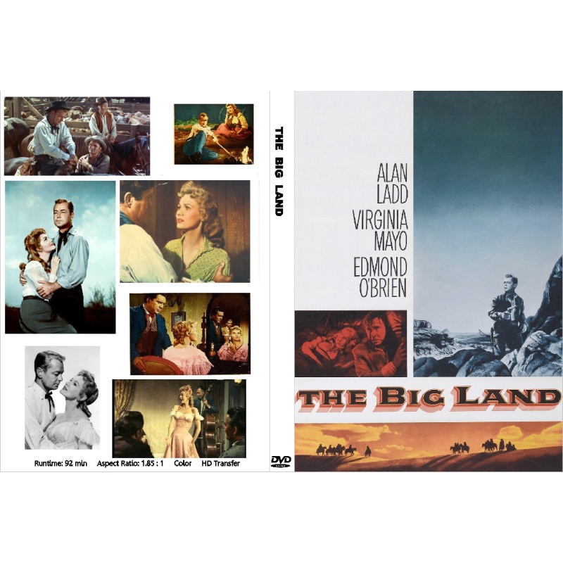 THE BIG LAND (1957) Alan Ladd