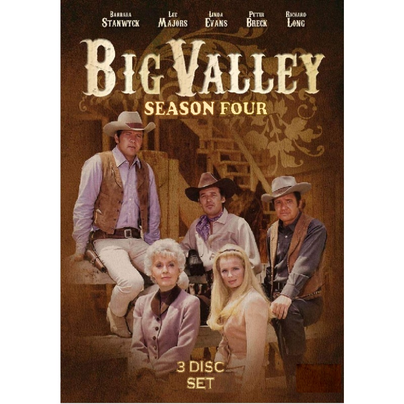 THE BIG VALLEY (Season Four)  Barbara Stanwyck Linda Evans