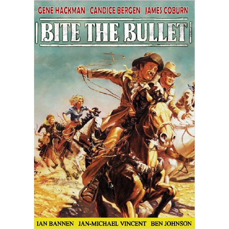 BITE THE BULLET (1975) Gene Hackman Candice Bergen James Coburn