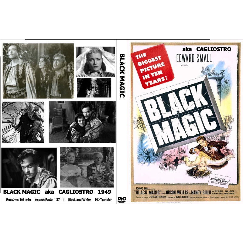 BLACK MAGIC aka  CAGLIOSTRO (1949) Orson Welles