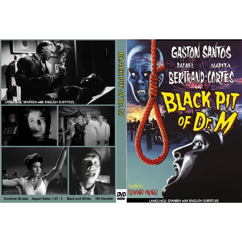 THE BLACK PIT OF DR. M (1959) Mexican Horror Eng Subs