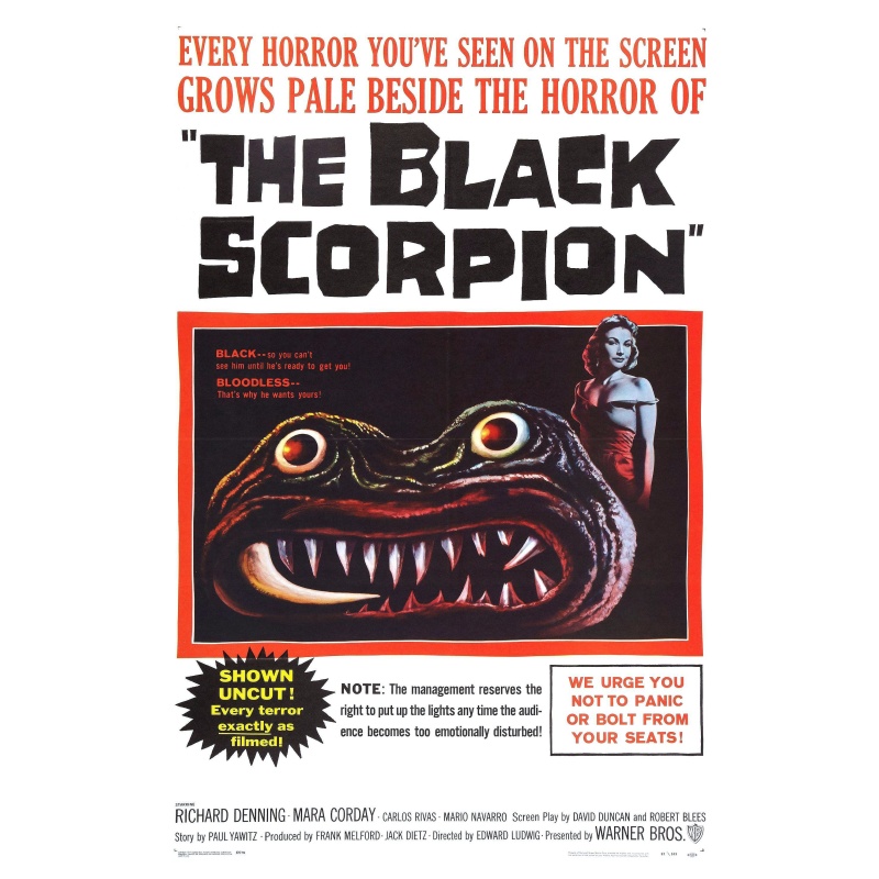 The Black Scorpion   1957  DVD