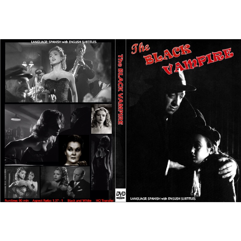 THE BLACK VAMPIRE (1953) Mexican horror