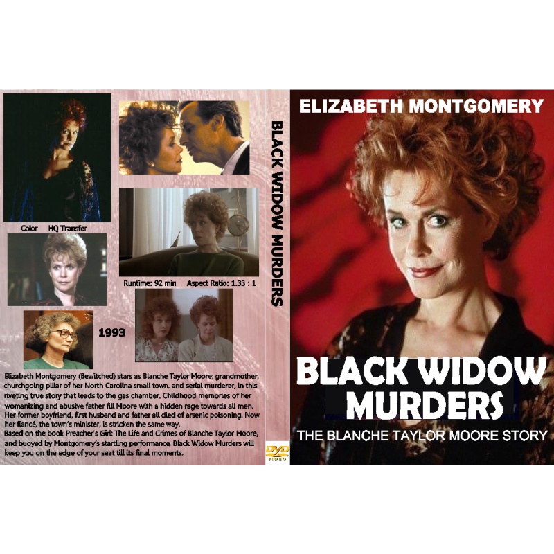 BLACK WIDOW MURDERS (1993) Elizabeth Montgomery