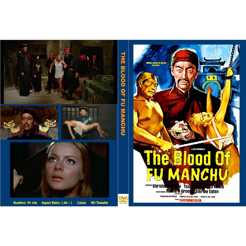 THE BLOOD OF FU MANCHU (1968) Christopher Lee