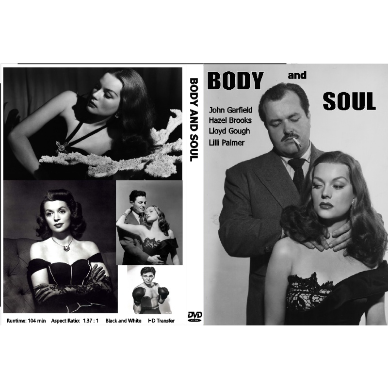 BODY AND SOUL (1947) John Garfield Lilli Palmer