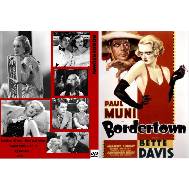 BORDERTOWN (1935) Paul Muni Bette Davis