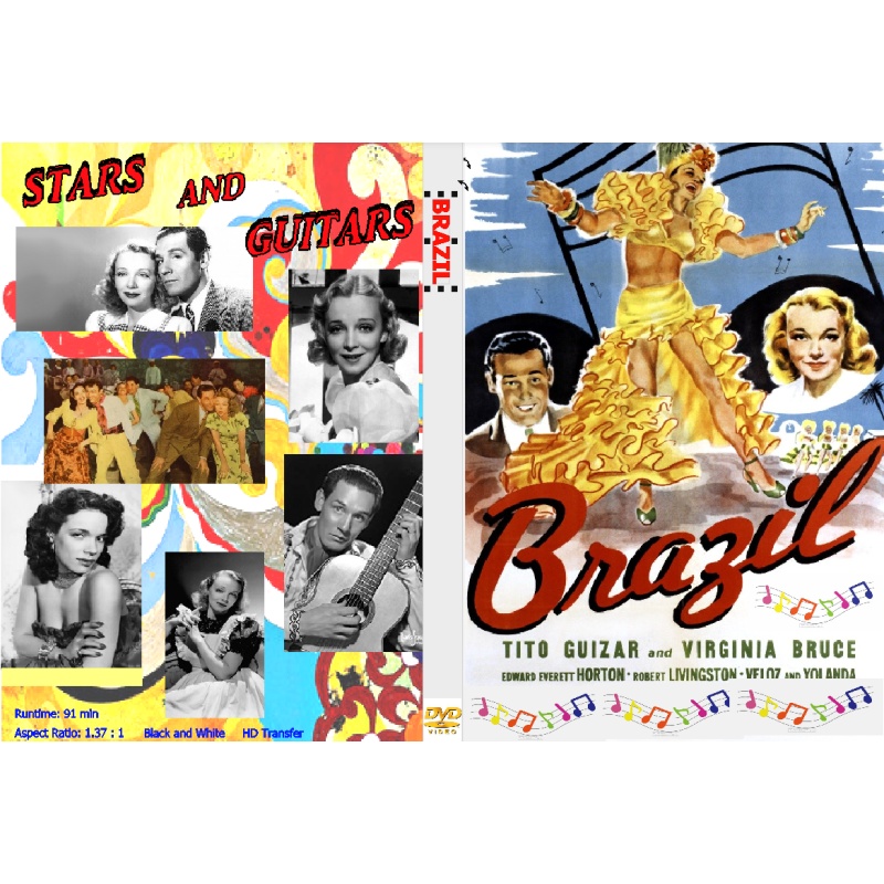 BRAZIL (1944) Virginia Bruce Roy Rogers