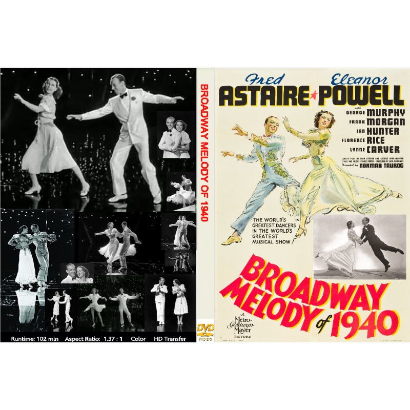 BROADWAY MELODY OF 1940 Fred Astaire Eleanor Powell