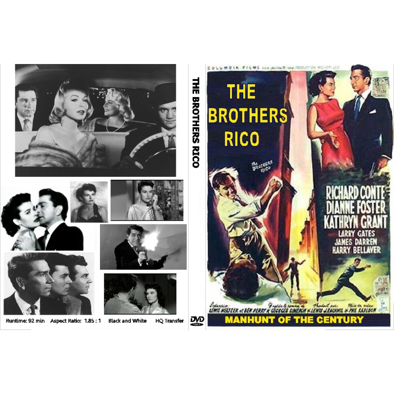 THE BROTHERS RICO (1957) DVD