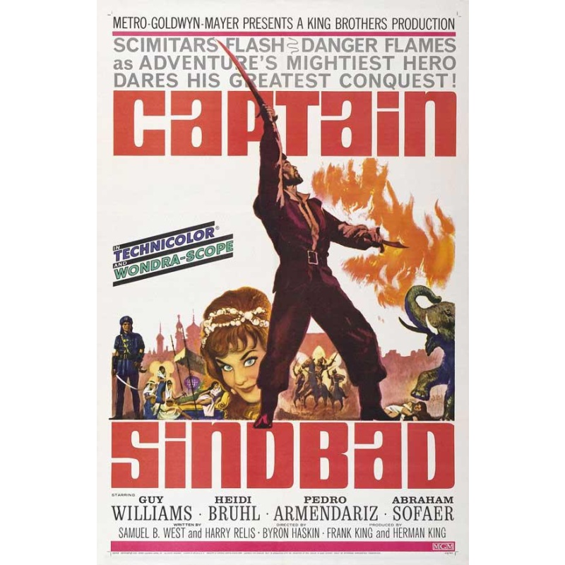 Captain Sinbad   1963  DVD