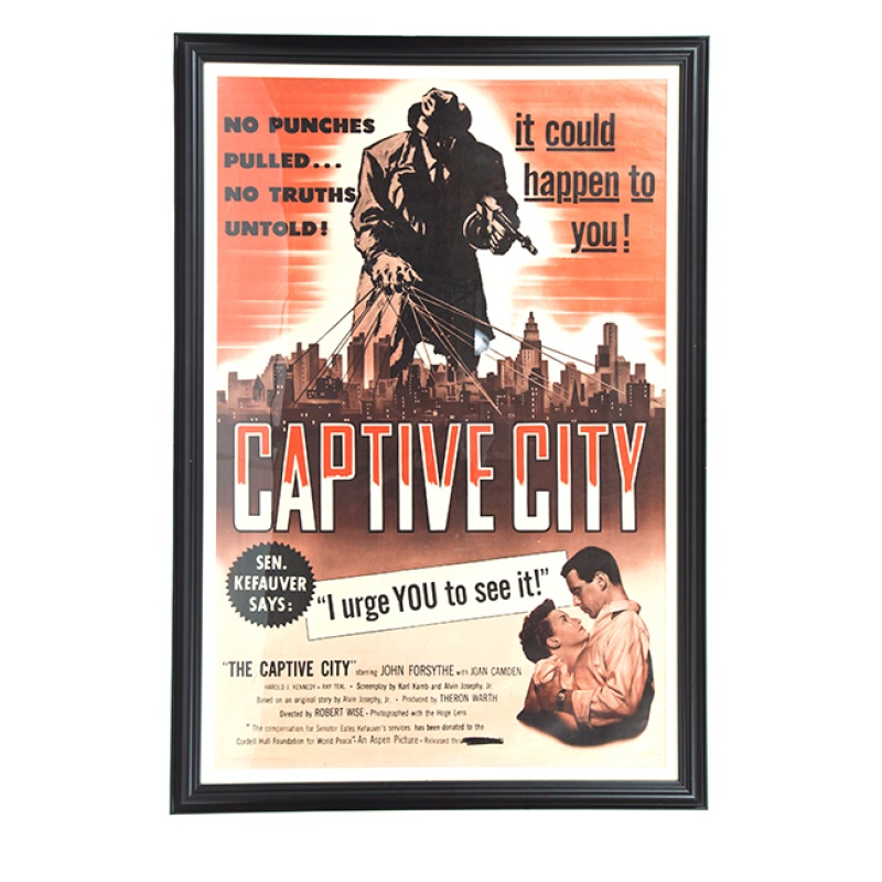 The Captive City (1952)John Forsythe, Joan Camden, Harold J. Kennedy Film-noir