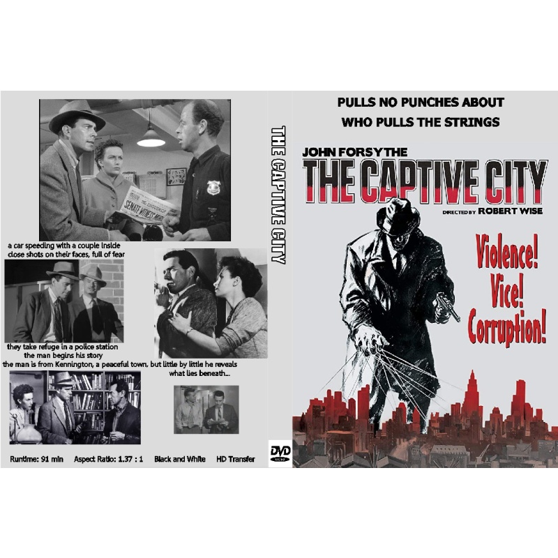 THE CAPTIVE CITY (1952) John Forsythe