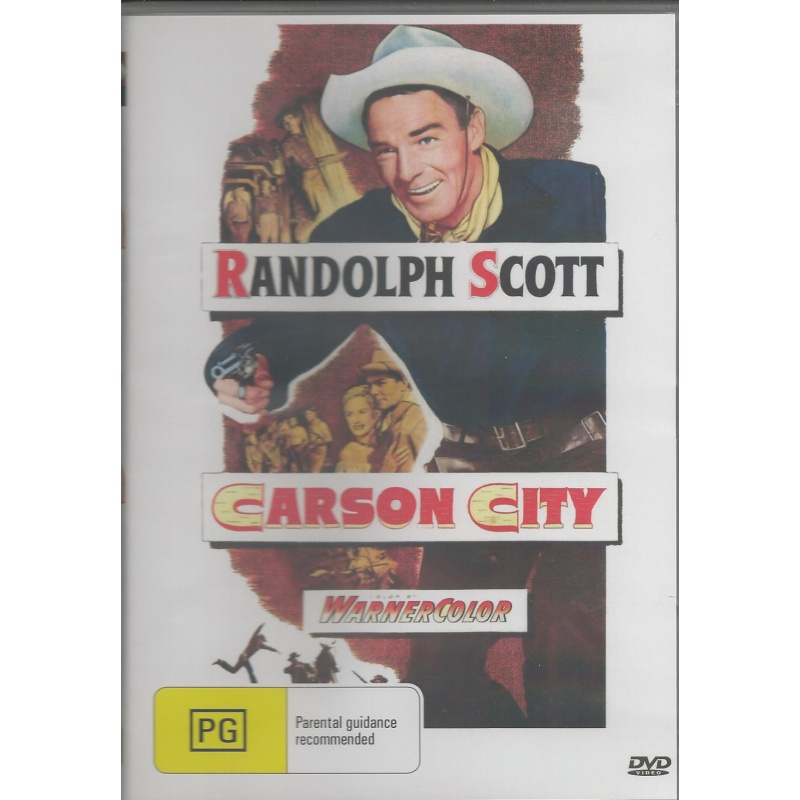 CARSON CITY - RANDOLPH SCOTT ALL REGION DVD