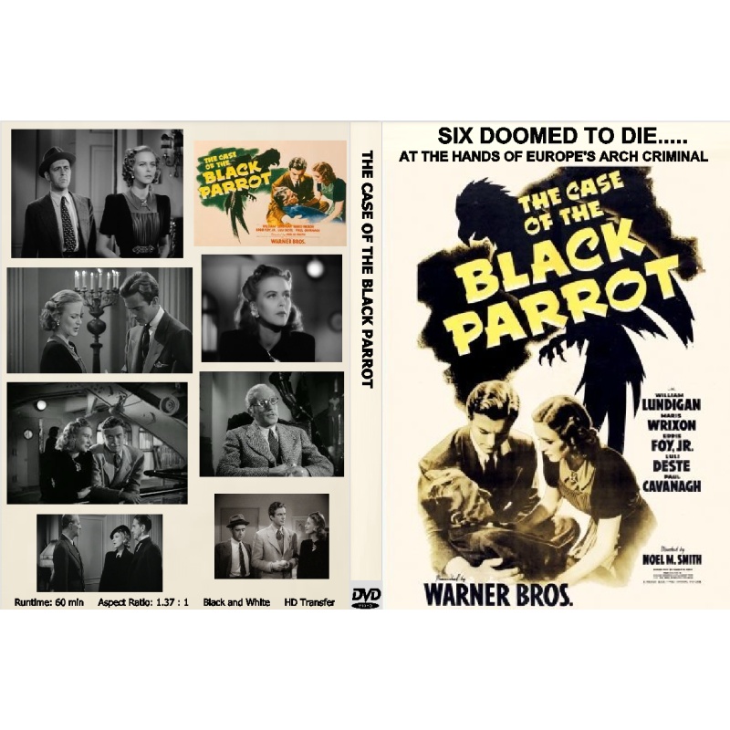 THE CASE OF THE BLACK PARROT (1941) William Lundigan