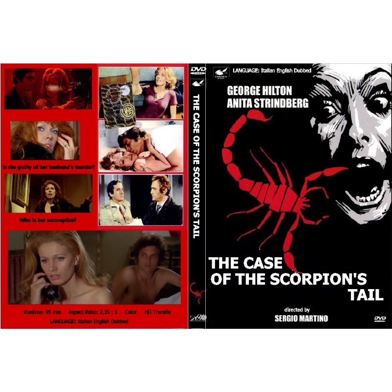 THE CASE OF THE SCORPION'S TAIL (1971) Anita Strindberg George Hilton