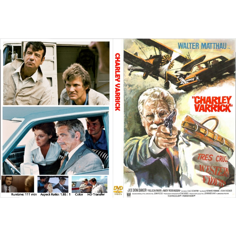 CHARLEY VARRICK (1973) Walter Mathau