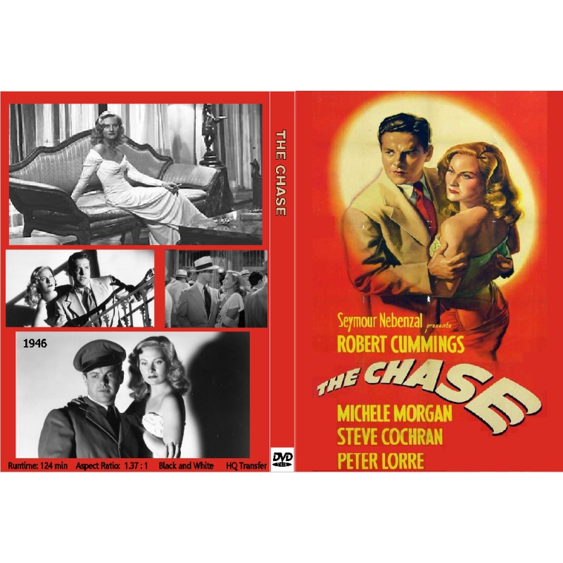 THE CHASE (1946) Steve Cochran Peter Lorre