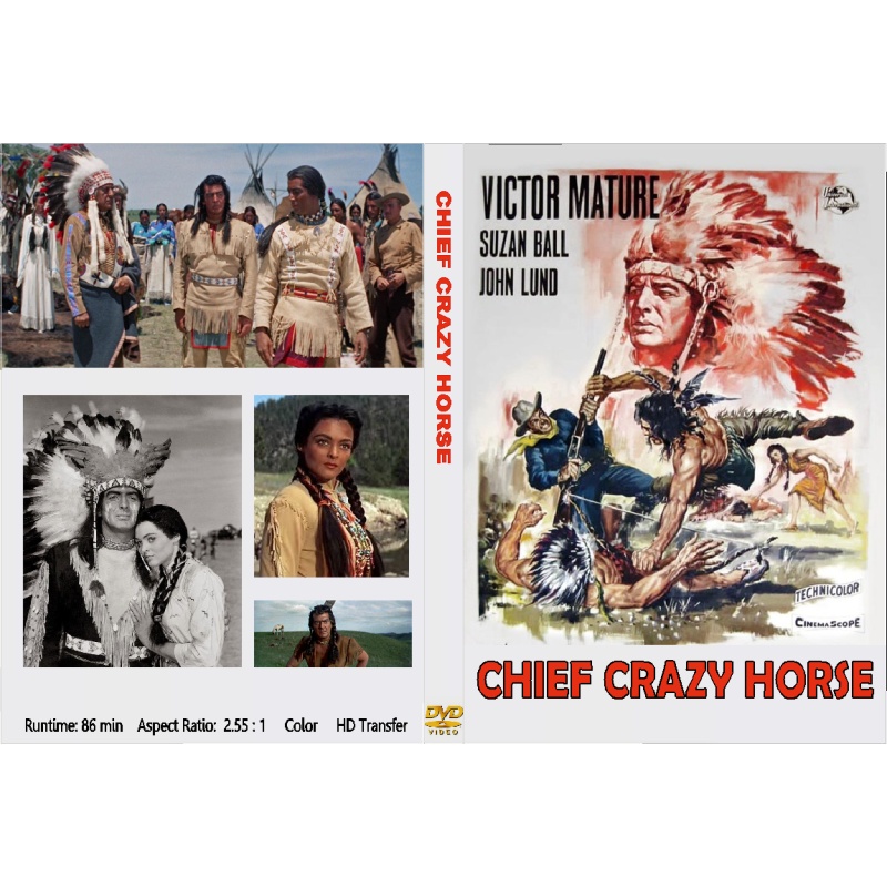 CHIEF CRAZY HORSE (1955) Victor Mature