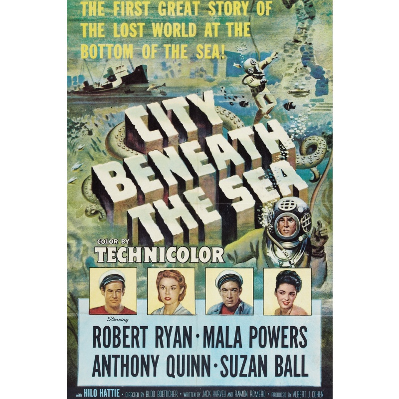 City Beneath The Sea   1953  DVD